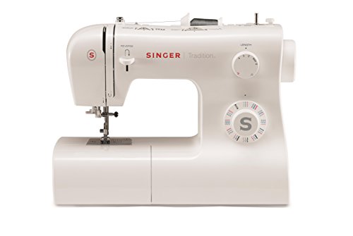 Singer 2282  Tradition - Máquina de coser mecánica, 32 puntadas, Blanco