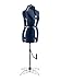 Singer DF250, Maniquí de costura ajustable Torso coser, Azul, M/L (talla 46-50)